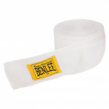Bandaż bokserski elastyczny BENLEE 4,5m - biały