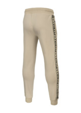 PIT BULL French Terry &quot;Byron&quot; sweatpants - sand