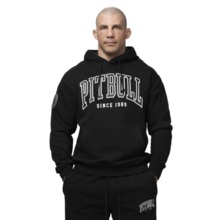 Bluza męska z kapturem PIT BULL "BADGER" - czarny