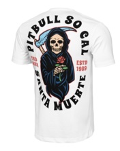 Koszulka PIT BULL "Santa Muerte 210"  - biała