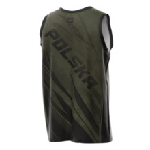 Tank top koszykarski męski Extreme Hobby "POLSKA ULTIMATE" - khaki