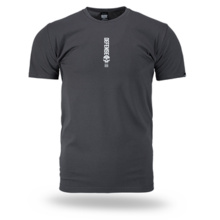Koszulka T-shirt Dobermans Aggressive "DEFEND YOUR LAND TS418" - grafitowa