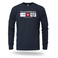 Longsleeve Dobermans Aggressive "CLEANER BOY" LS396 - granatowy