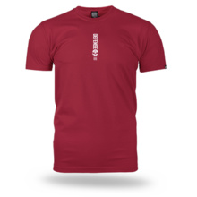 Koszulka T-shirt Dobermans Aggressive "DEFEND YOUR LAND TS418" - czerwona