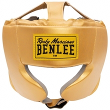 Kask bokserski ochraniacz głowy Benlee "Mike" - złoty