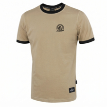 Pretorian Ringer "Honour" T-Shirt - Sand