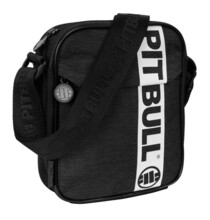 PIT BULL &quot;Hilltop 2&quot; pouch bag - black/white