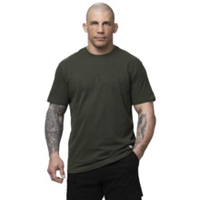 Pit Bull Garment Washed "USA CAL" Men's T-Shirt - Dark Green