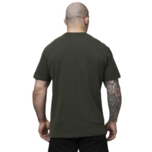 Pit Bull Garment Washed "USA CAL" Men's T-Shirt - Dark Green