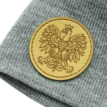 Winter acrylic cap Aquila &quot;Eagle&quot; - gray