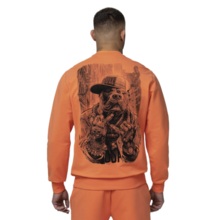 Bluza męska PIT BULL "USA" - pomarańczowa