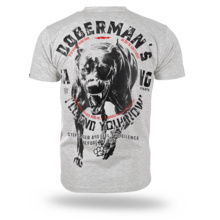 Dobermans Aggressive T-shirt "BIGDOG TS406" - gray