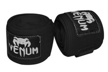 Boxing bandage wraps Venum 4 m - black