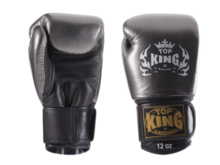 Rękawice bokserskie Top King TKBGEM-02SV "EMPOWER CREATIVITY" (black/silver) "K"