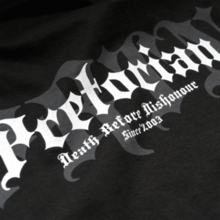Koszulka Pretorian "Gothic" - czarna