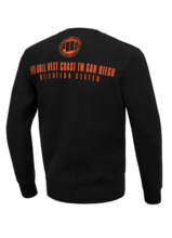 Bluza PIT BULL "Orange Logo" '23 - czarna