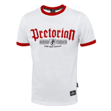  Koszulka Pretorian "Strength" - biały/czerwony