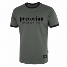 Koszulka Pretorian Ringer "Sport & Street" - khaki