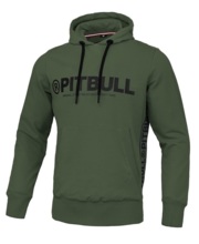 PIT BULL French Terry &quot;Olympic&quot; &#39;22 Hoodie - olive