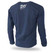 Longsleeve Dobermans Aggressive "THUNDER" LS229" - granatowy