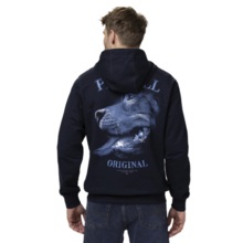 Bluza rozpinana z kapturem PIT BULL "MIDNIGHT" - granatowy