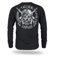 Longsleeve Dobermans Aggressive "COURAGE" LS419 - czarny
