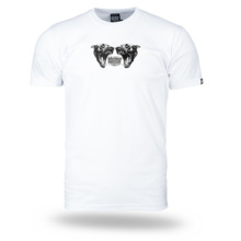 Koszulka T-shirt Dobermans Aggressive "MAD AS HELL" TS383 - biała