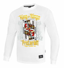 Longsleeve koszulka Pretorian "King of Kings" - biała