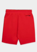  PIT BULL men&#39;s sweat shorts &quot;DOGWOOD&quot; - red fluo