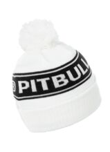 PIT BULL "Vermel Pitbull R" winter hat - white