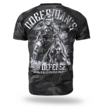 Koszulka T-shirt Dobermans Aggressive "DOBERMAN'S DEFENSE TS422" - camo szary