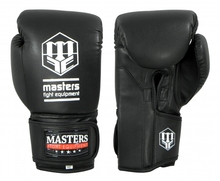 Rękawice bokserskie Masters RPU-MFE - czarne
