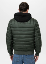 Kurtka pikowana przejściowa PIT BULL "GRANGER II" - ciemny zielony