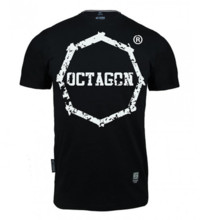 Koszulka dziecięca Octagon Zęby - czarna