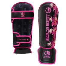 Legion Octagon Shin/Foot Protectors Flower black/pink