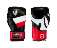  Rękawice bokserskie Masters RBT-MFE-PL- czarne 