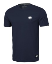 T-shirt PIT BULL "Small Logo '21" - navy blue