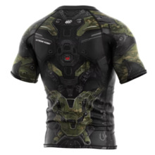 Extreme Hobby men's short sleeve rashguard | IRON FORCE - Camo