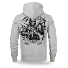 Dobermans Aggressive "TACTICAL II BZ415" Zip-Up Hoodie - Gray