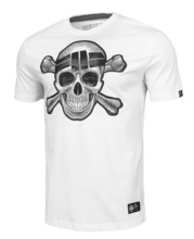 Koszulka PIT BULL "Skull Wear" '21 - biała