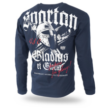 Longsleeve Dobermans Aggressive "GLADIUS" LS302" - granatowy