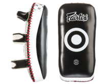  TARCZE TAJSKIE "PAO" FAIRTEX KPLC2 (black/white/red) "Standard" zakrzywiona - PARA - 2SZT "K"