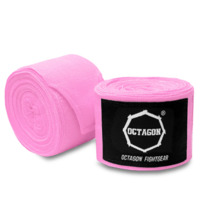 Octagon boxing wrap bandages 3 m - pink
