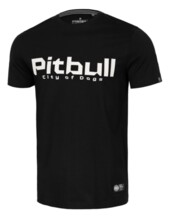 Koszulka PIT BULL "CITY OF DOG" - czarna