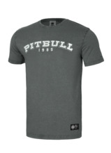 PIT BULL Denim Washed &quot;Born In 1989&quot; T-shirt - graphite