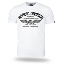 Dobermans Aggressive "N.DIVISION TS409" T-shirt - white