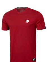 PIT BULL T-shirt &quot;Small Logo 170&quot; - red