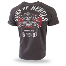 Koszulka T-shirt Dobermans Aggressive "Sons of Rebels TS196" - brązowa