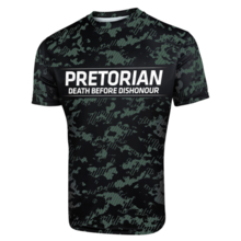 Koszulka sportowa MESH short sleeve Pretorian "Khaki Camo"