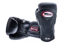 Boxing gloves TWINS SPECIAL BGVL-6 (black / black palm) "K"